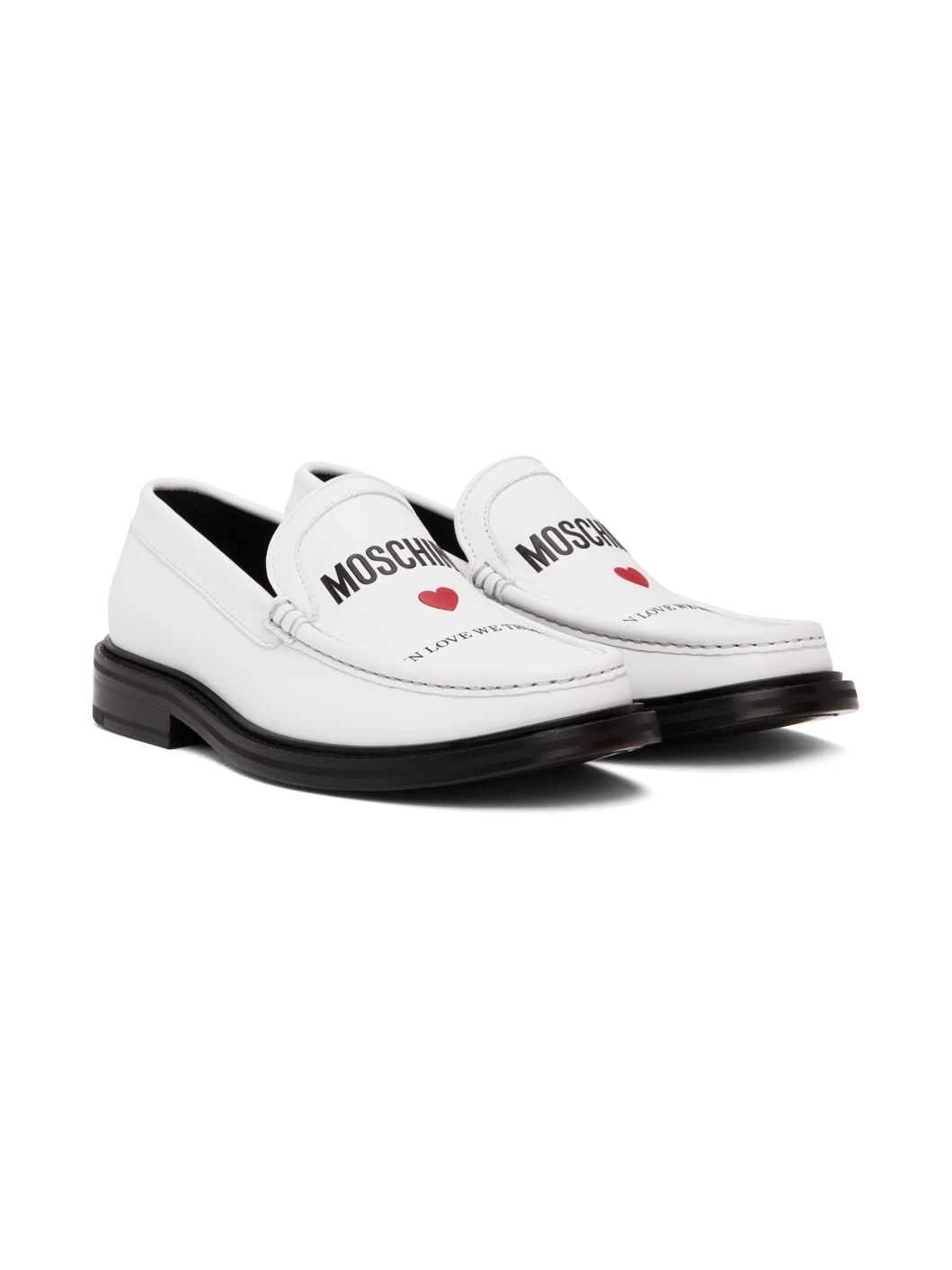 White College Loafers - 4