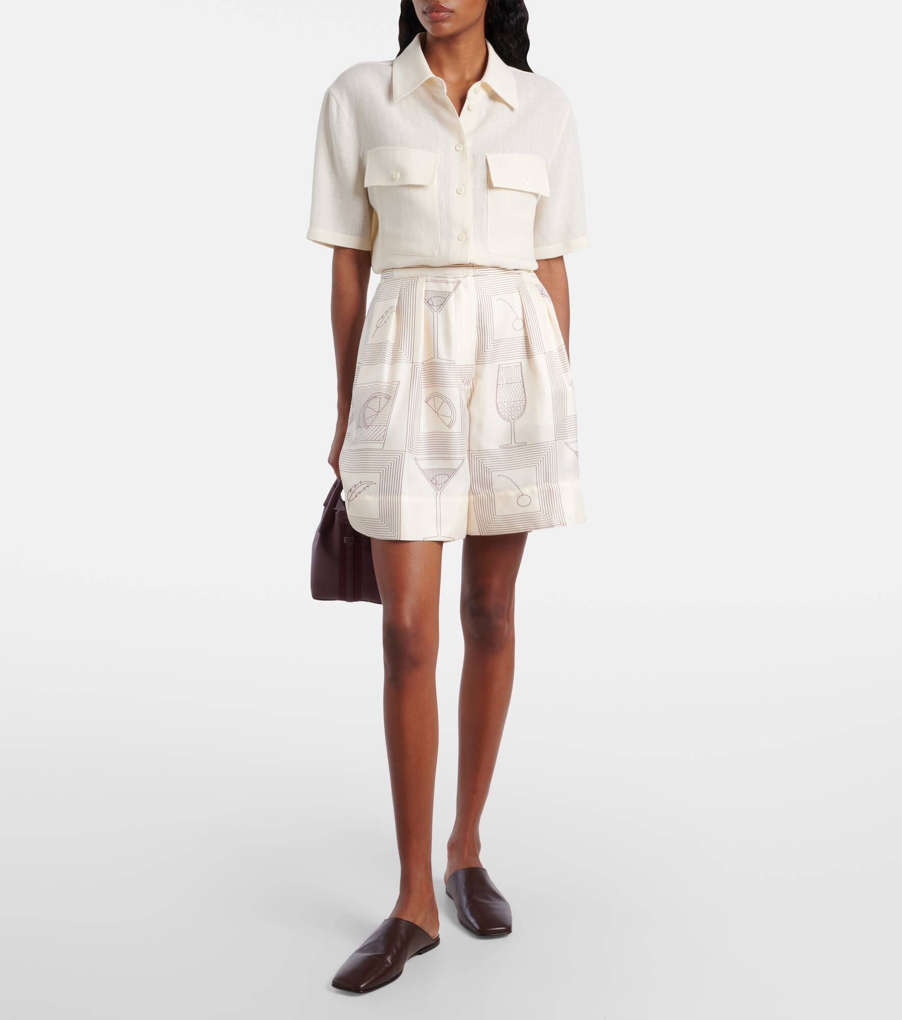 Shirley linen crêpe shirt - 2