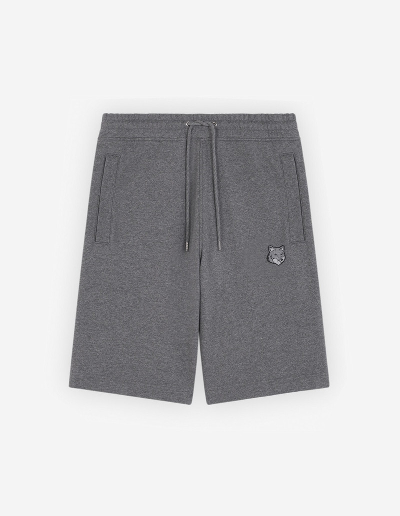 BOLD FOX HEAD PATCH OVERSIZE JOG SHORTS 1