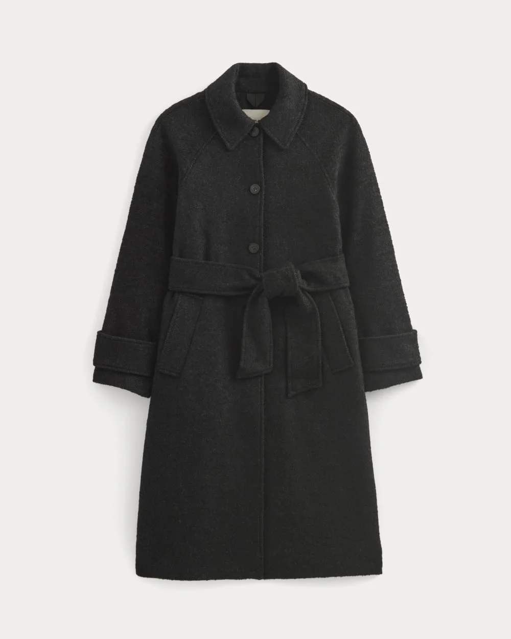 ITALIAN BELTED OVERCOAT - 1