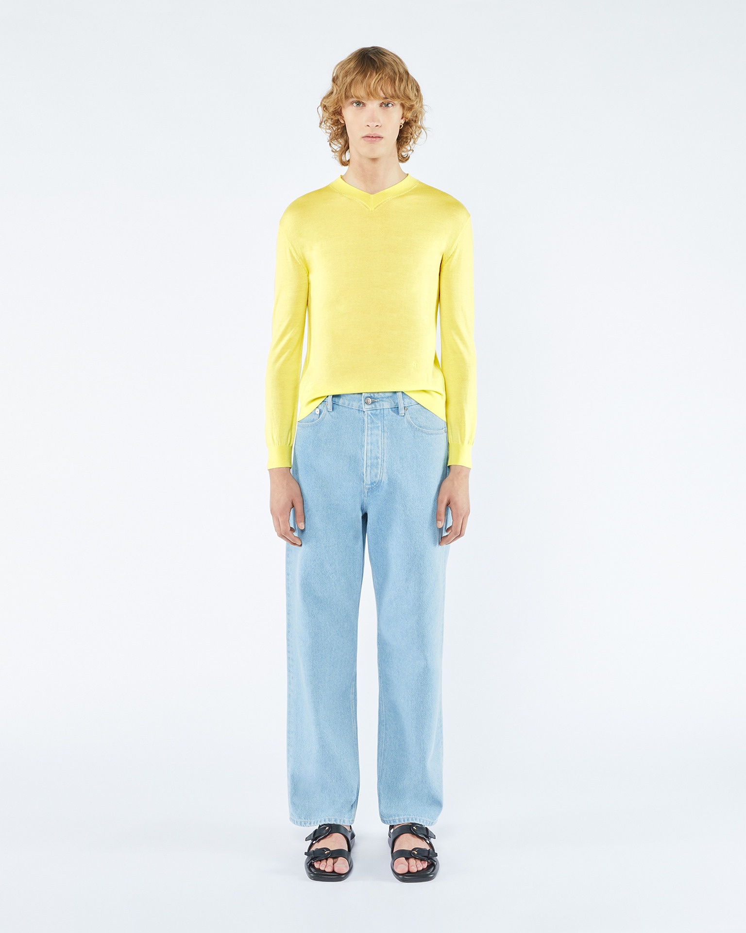 GANNON - Straight-leg jeans - Eco light wash - 2
