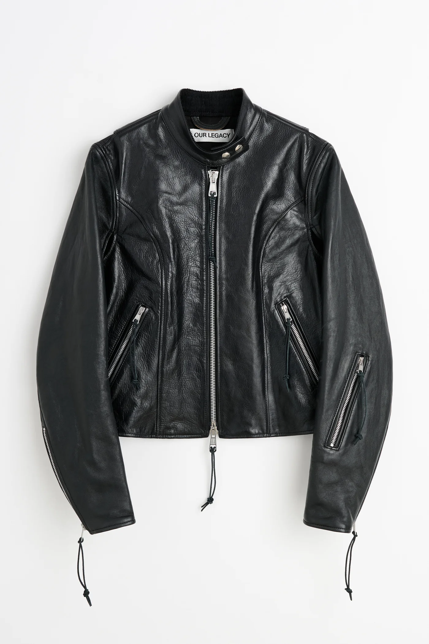Yokai Jacket Whisker Black Buffed Lambskin - 1