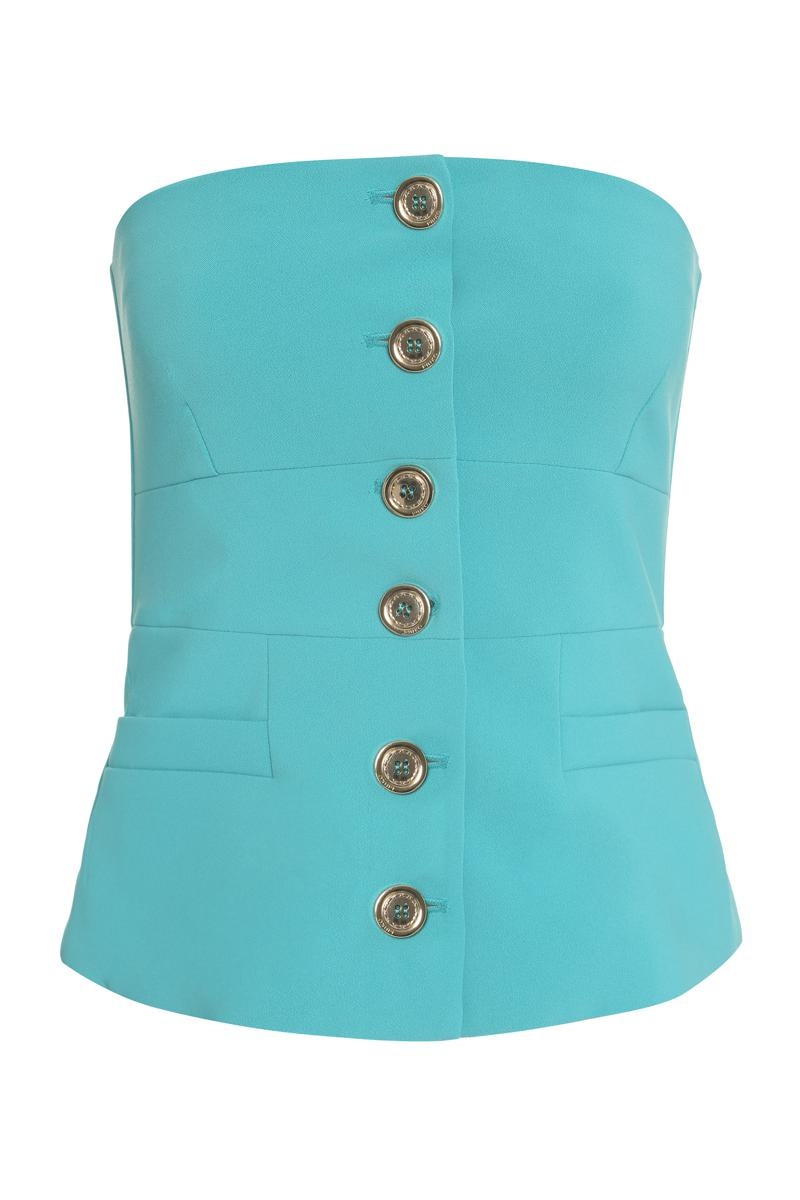 PINKO SLEEVELESS TOP - 1