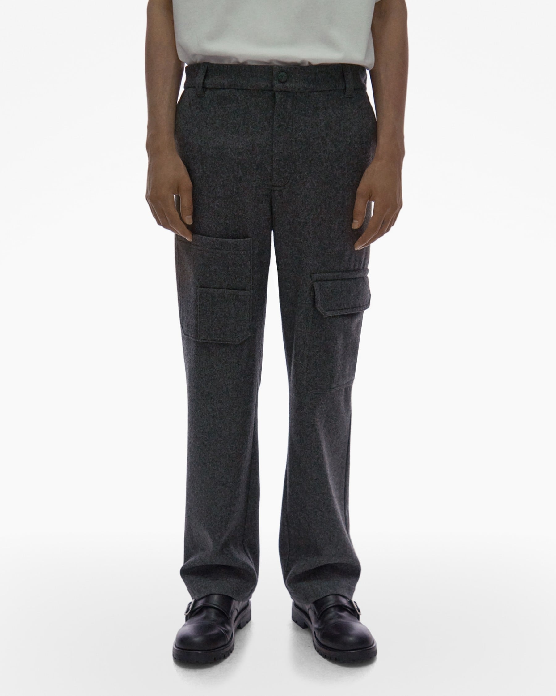 FLANNEL CARGO PANT - 3