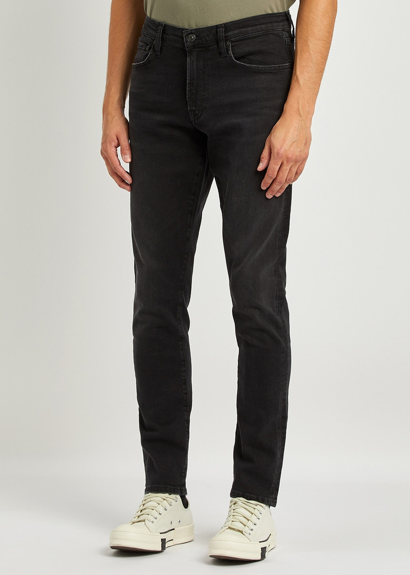Citizens of Humanity London dark grey slim-leg jeans outlook