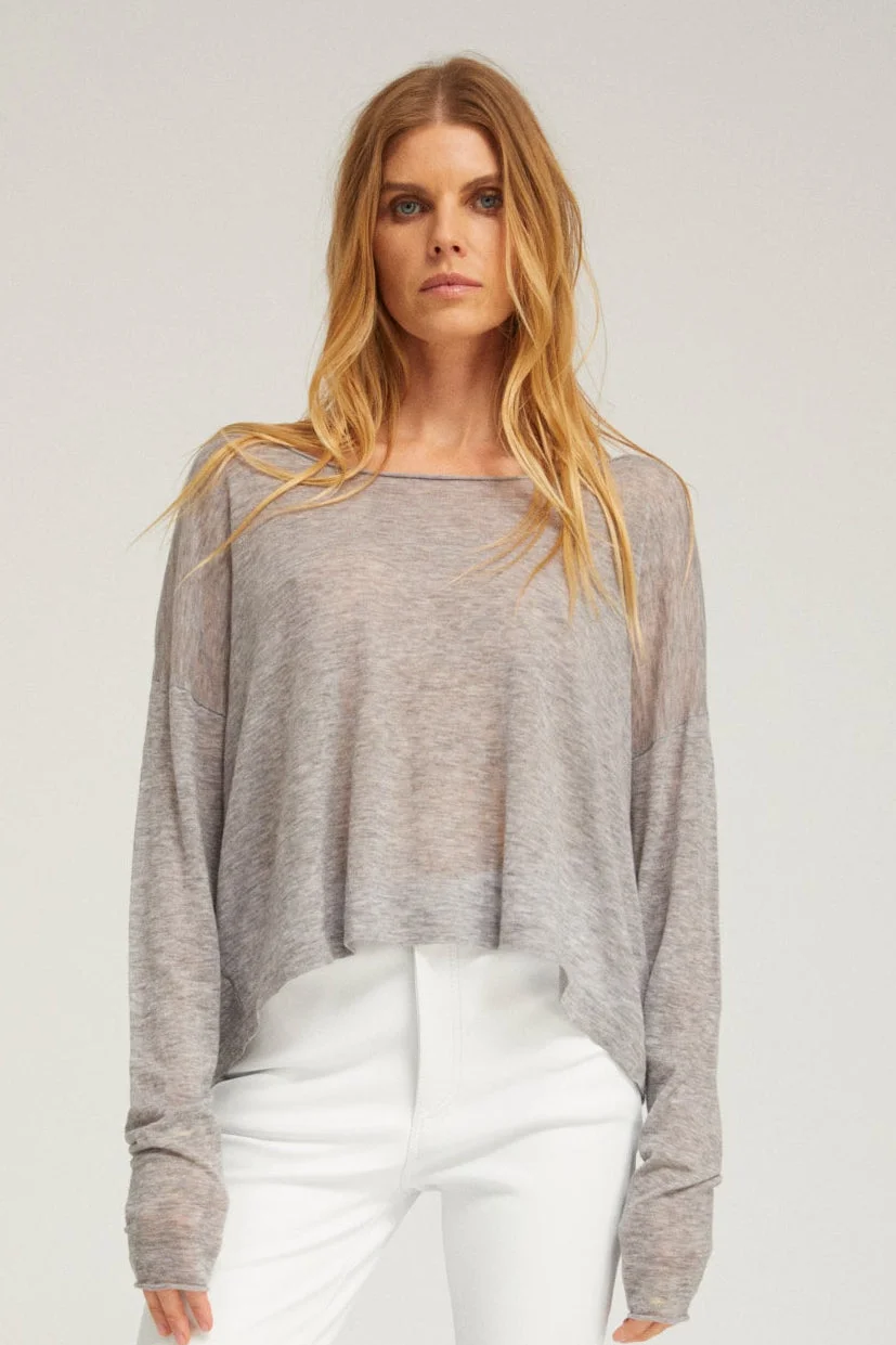 TISSUE OFF SHOULDER SWEATER - 1