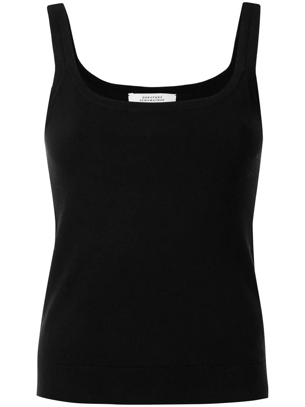 scoop neck tank - 1