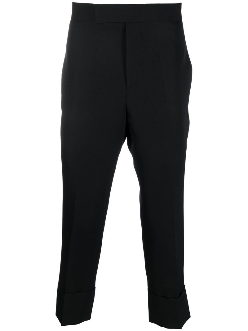 cropped wool trousers 1