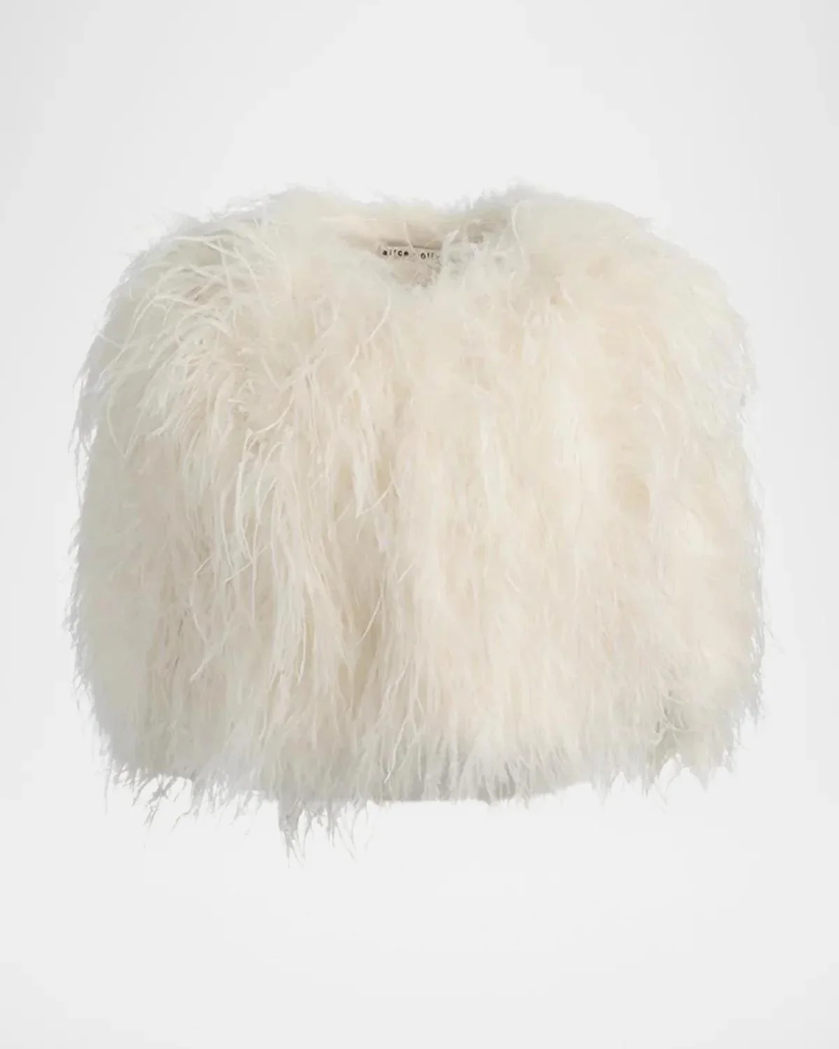 Kidman 3/4 Sleeve Feather Capelet - 1