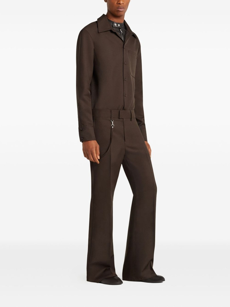 courrèges button-up shirt outlook