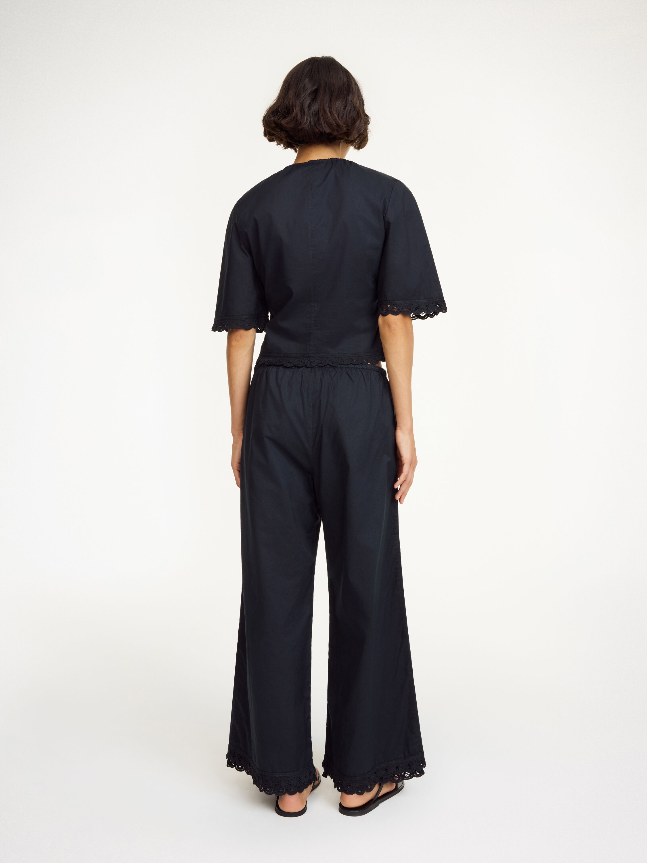 Luisa organic cotton trousers - 3