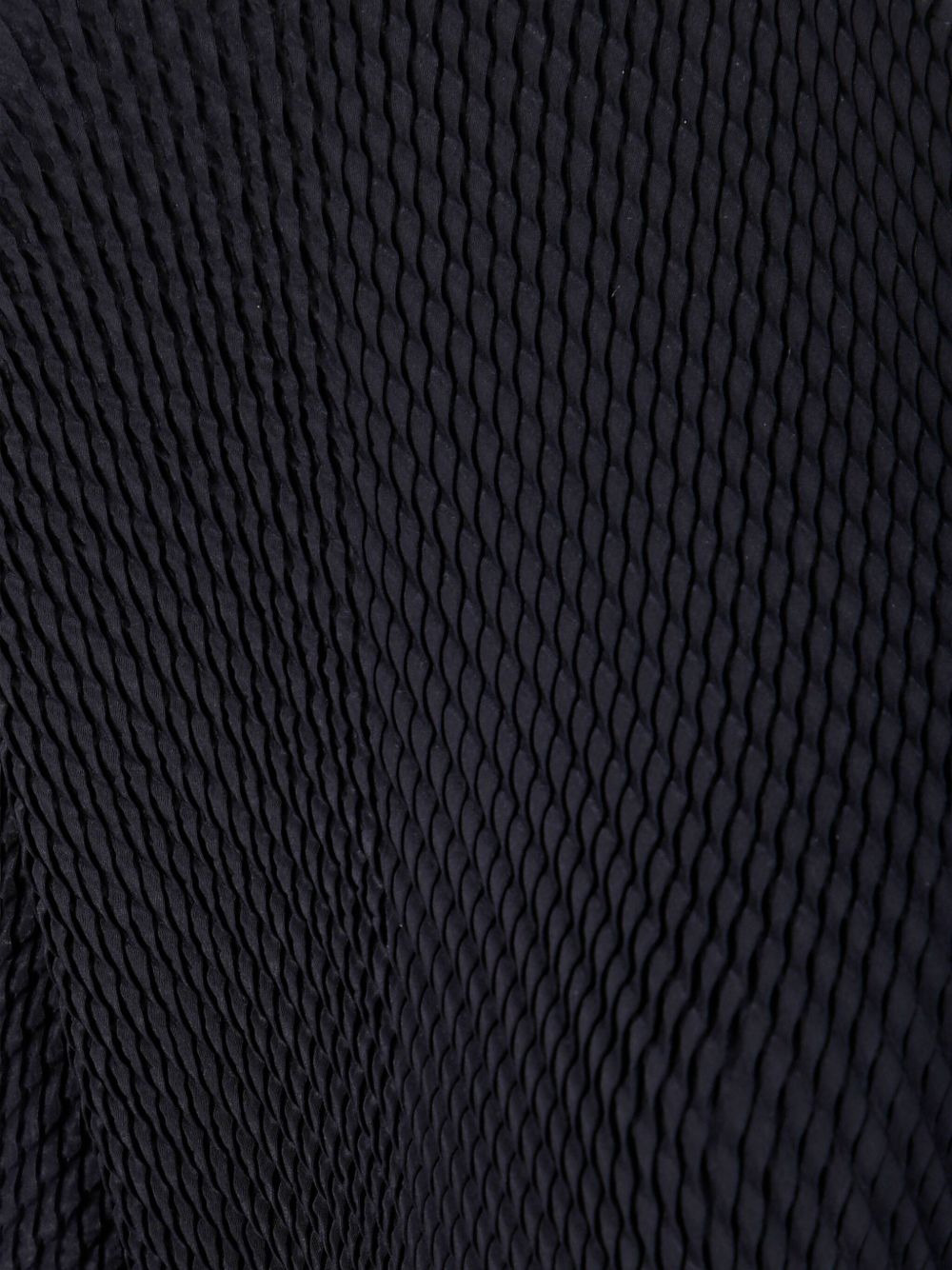pleated open-front cardigan - 3