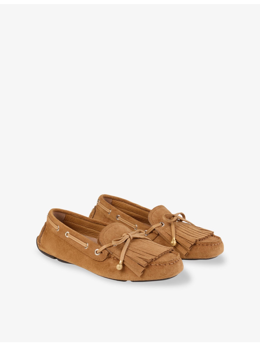 Manon F Reverse Suede Loafers - 3