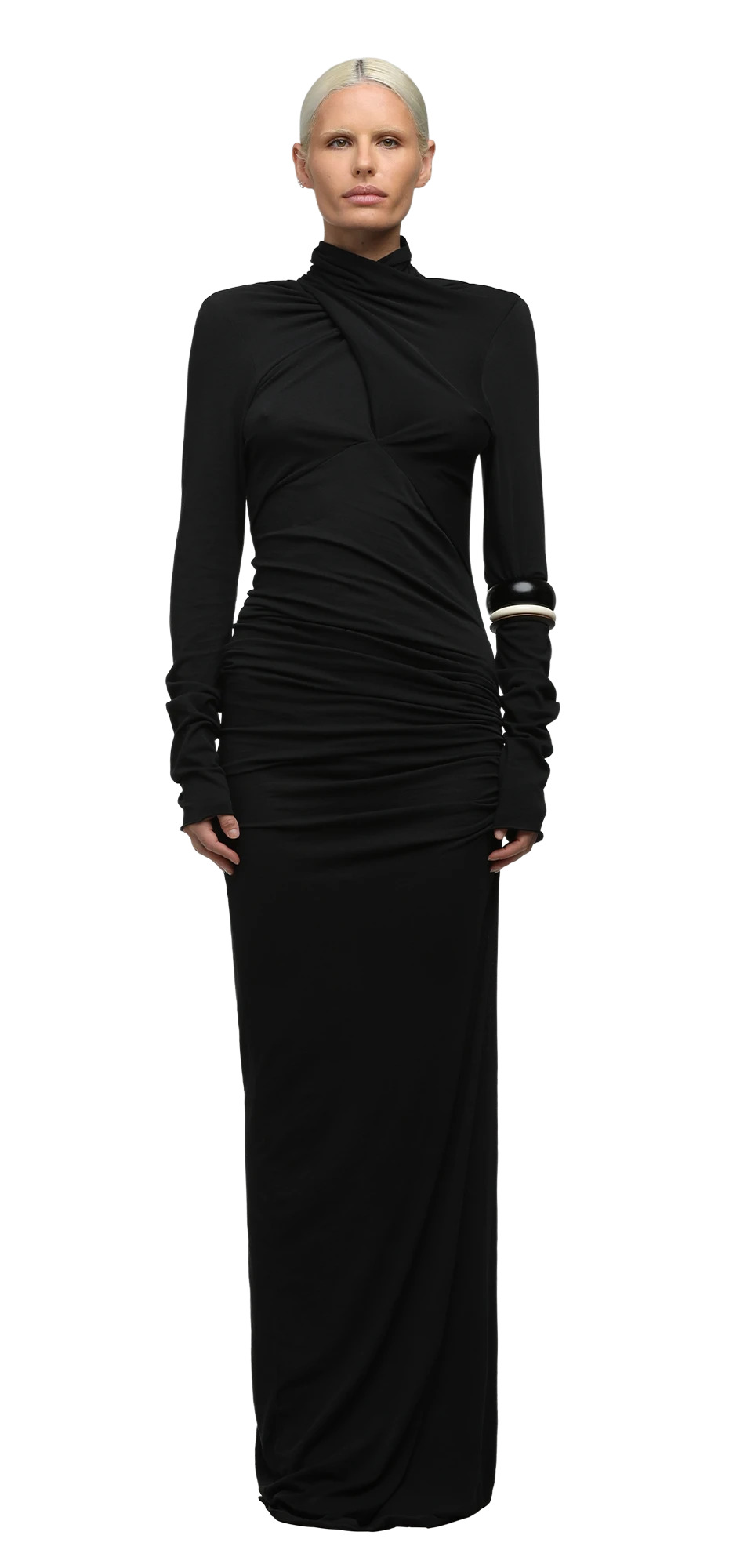 GRES DRESS SOOT - 3
