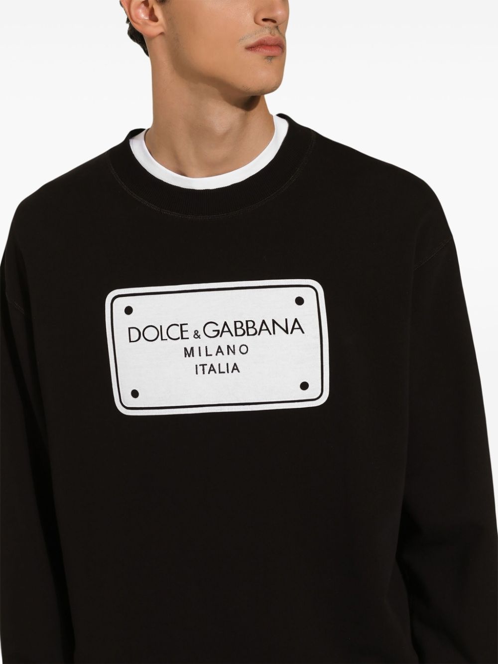 Graphic-print sweatshirt - 5