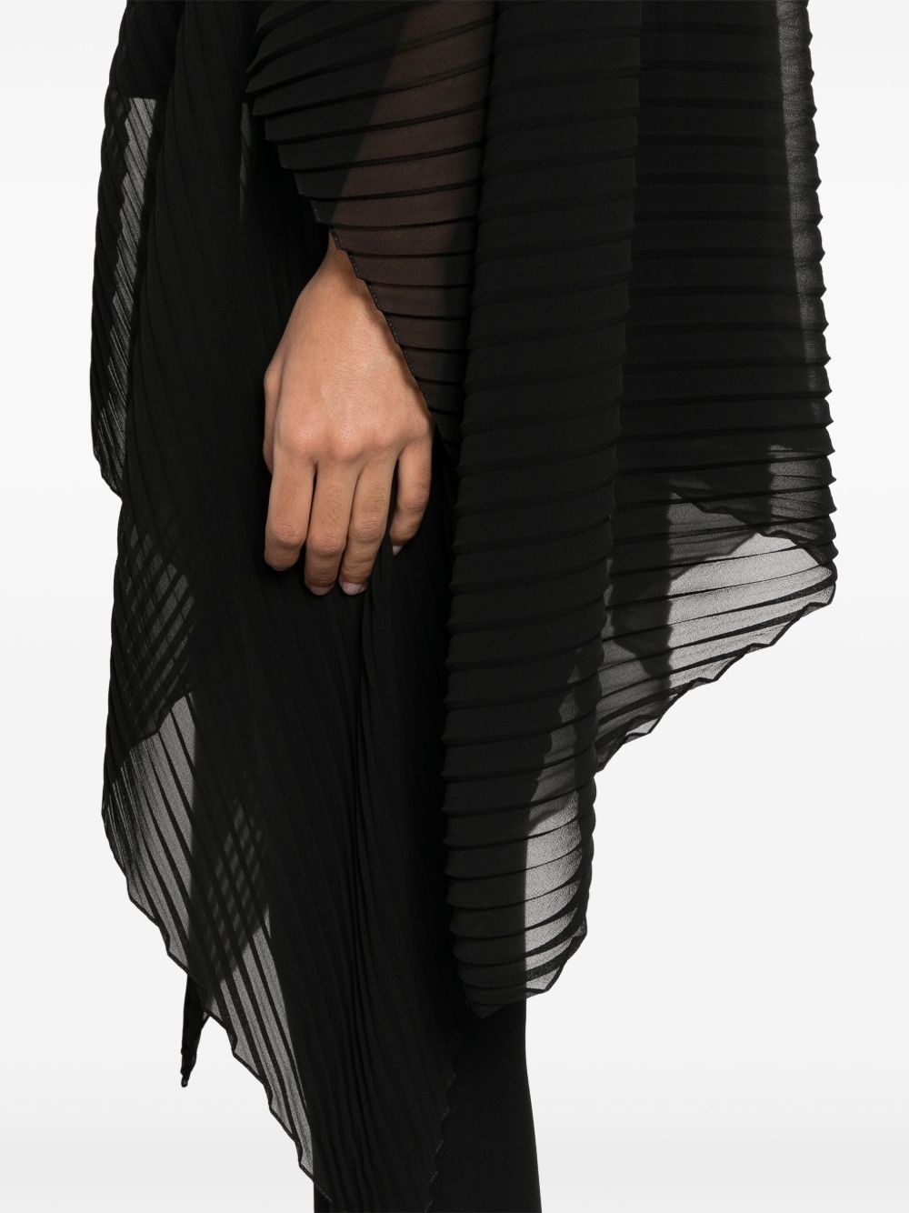 Butterfly chiffon cape - 5