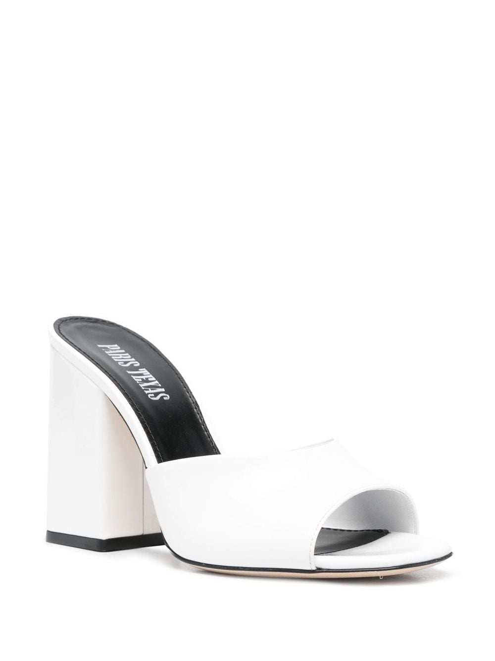 Anja 105mm leather mules - 3