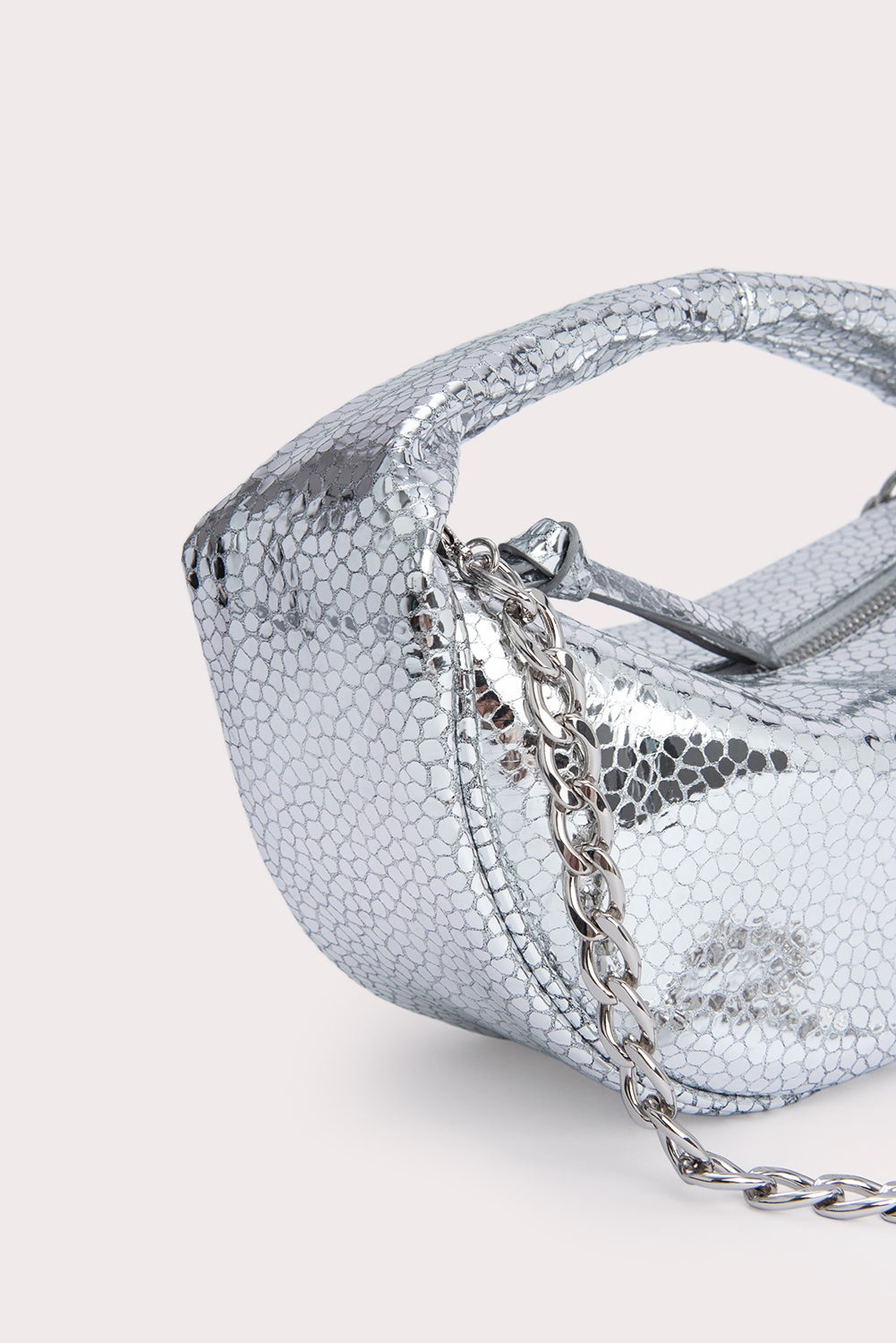 Baby Cush Silver Flagstone Leather - 7