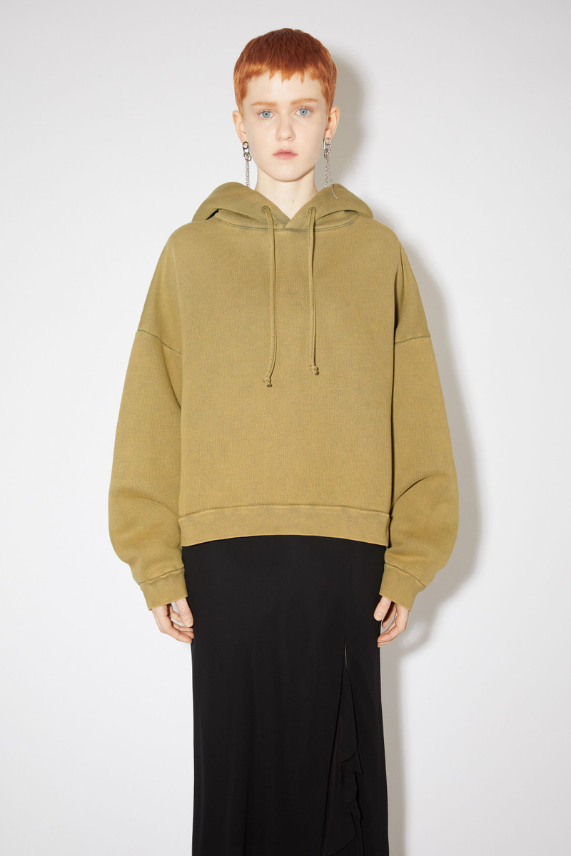 Acne Studios Hooded sweater - Sage green outlook