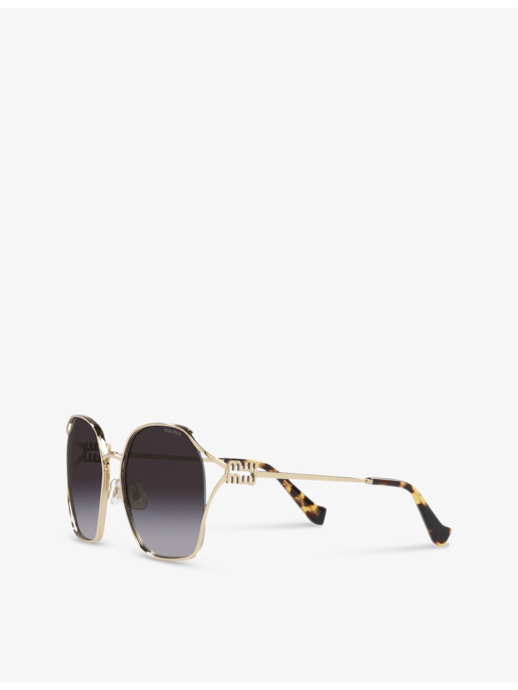 MU 52WS square-frame metal sunglasses - 3