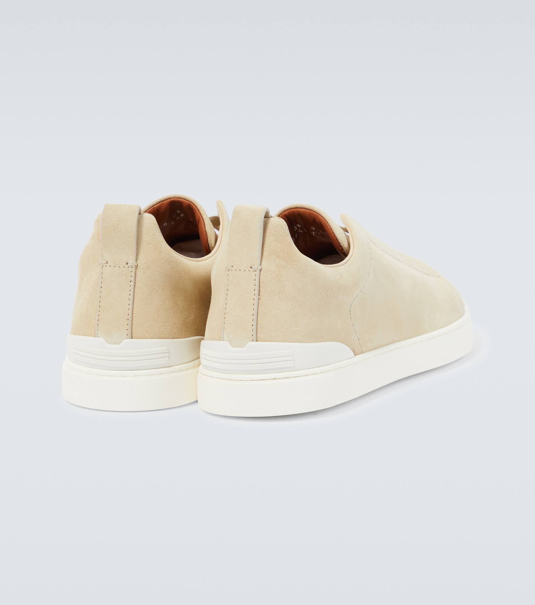 Triple Stitch suede sneakers - 6