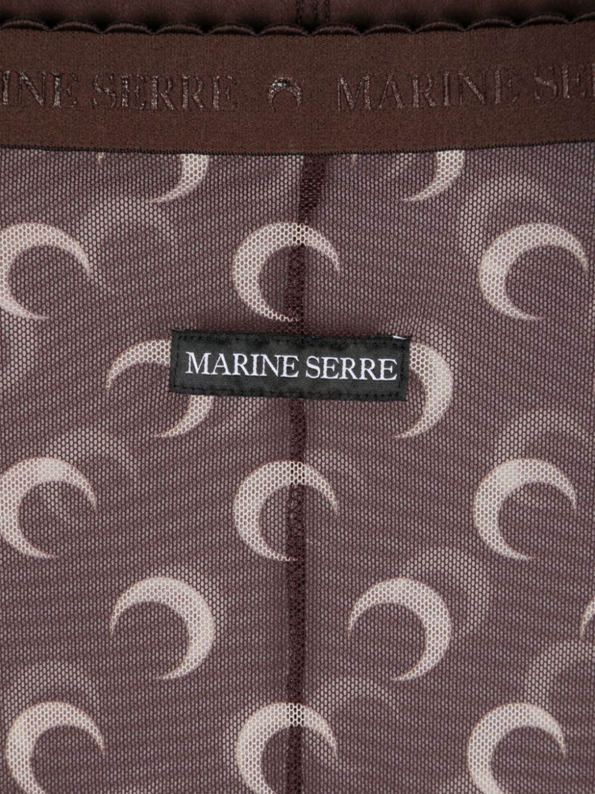 crescent moon-print tights - 3