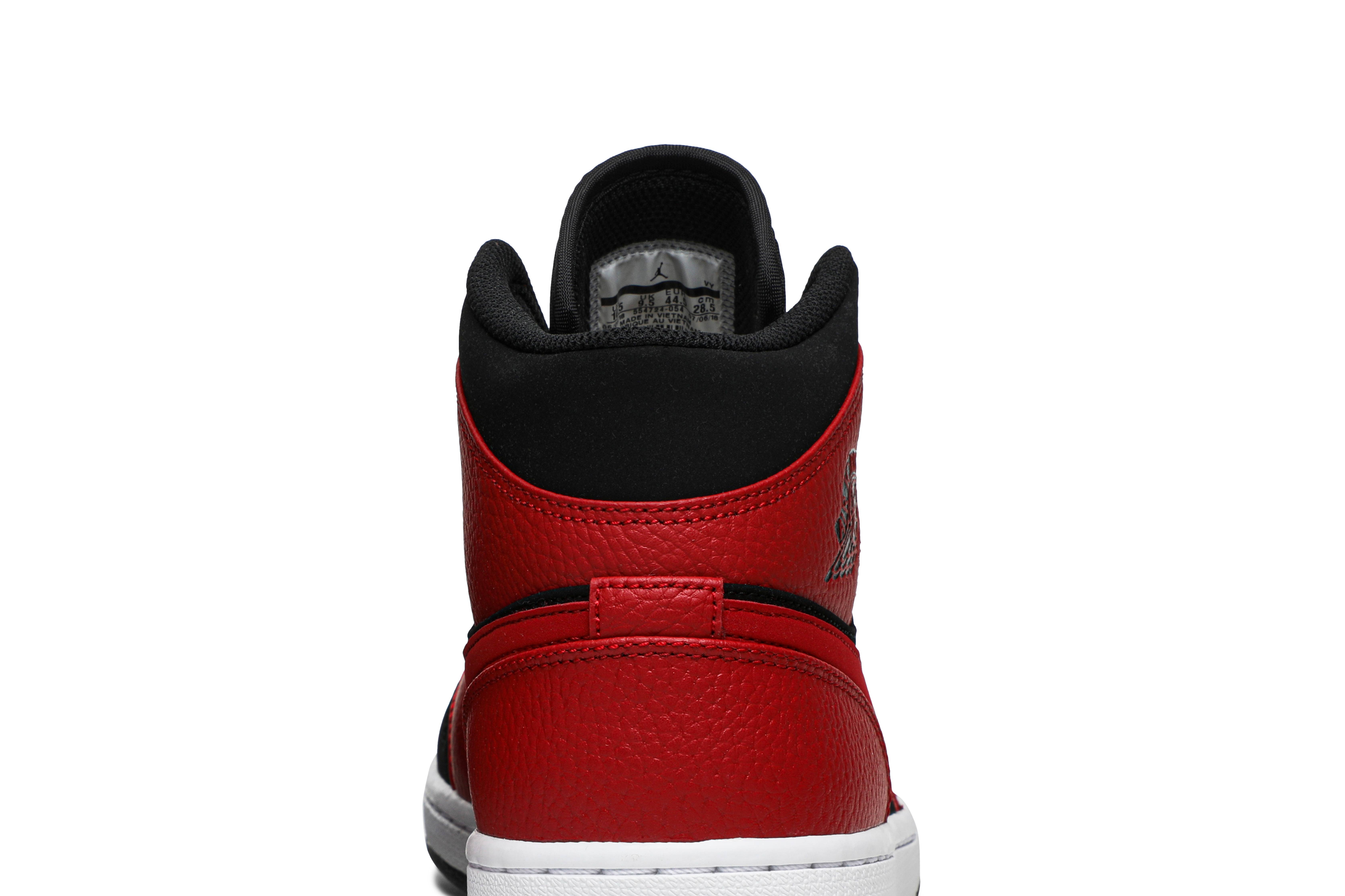 Air Jordan 1 Mid 'Bred' - 7