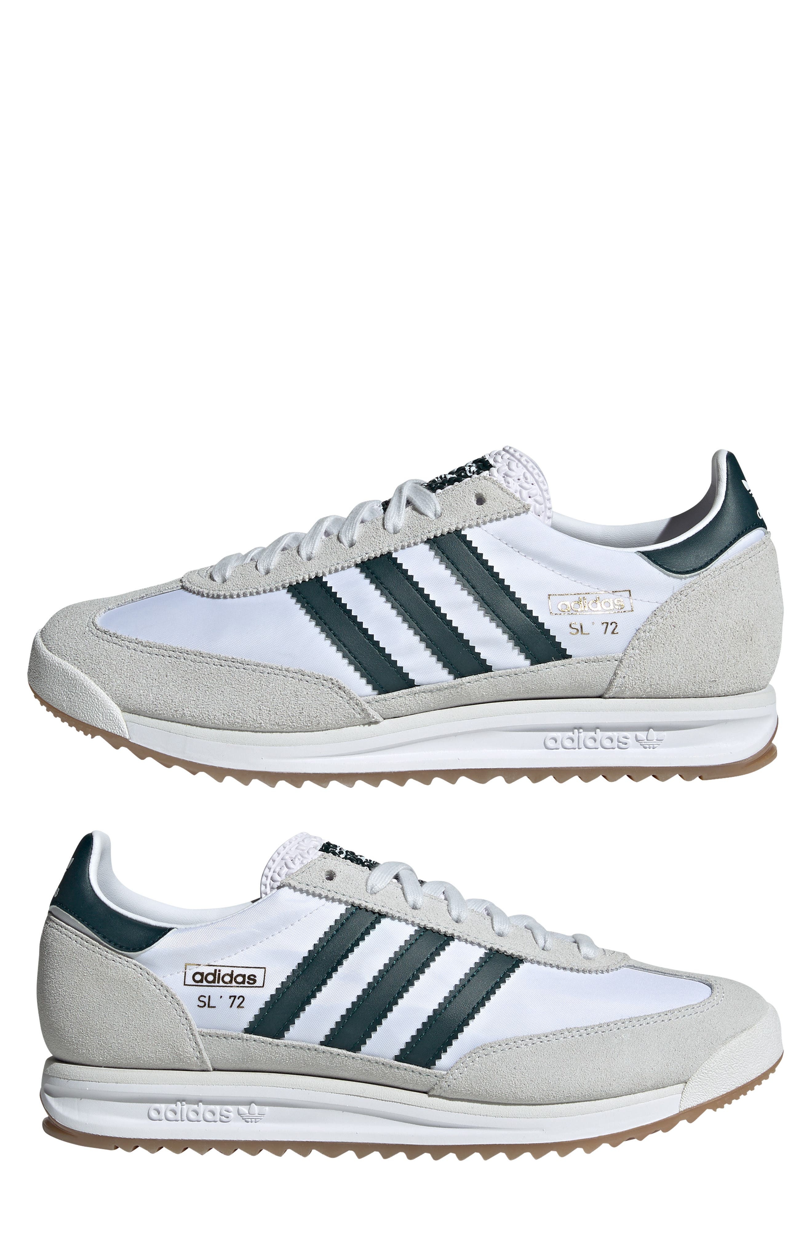 adidas SL 72 RS Sneaker in White/aurora Ivy/crystal White at Nordstrom - 8