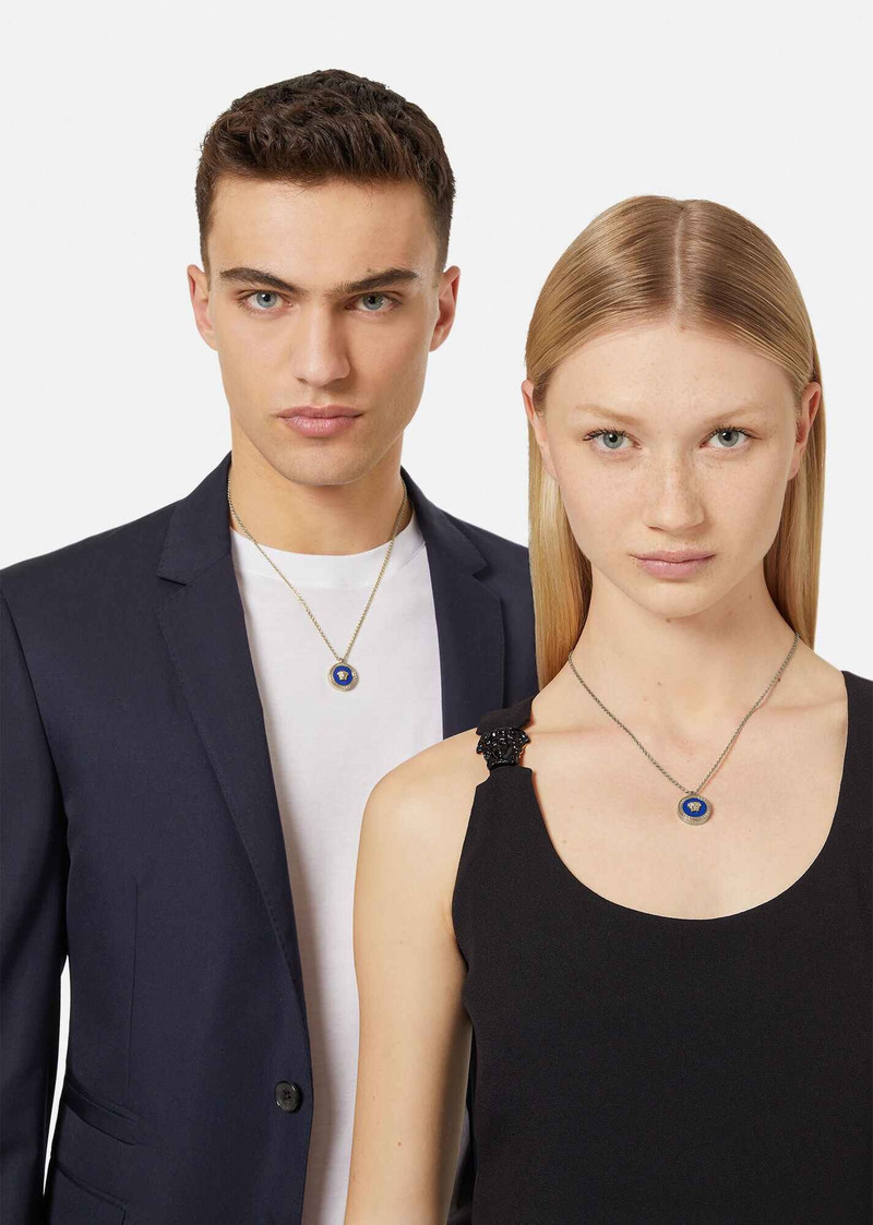 VERSACE Enamel Medusa Necklace outlook