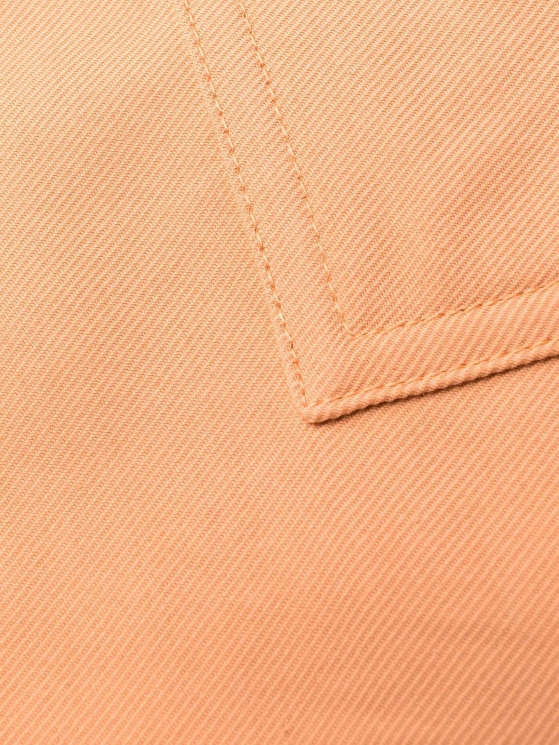 cropped straight-leg trousers 6