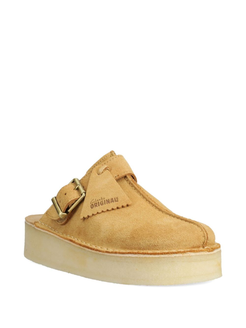 buckle platform mules - 2