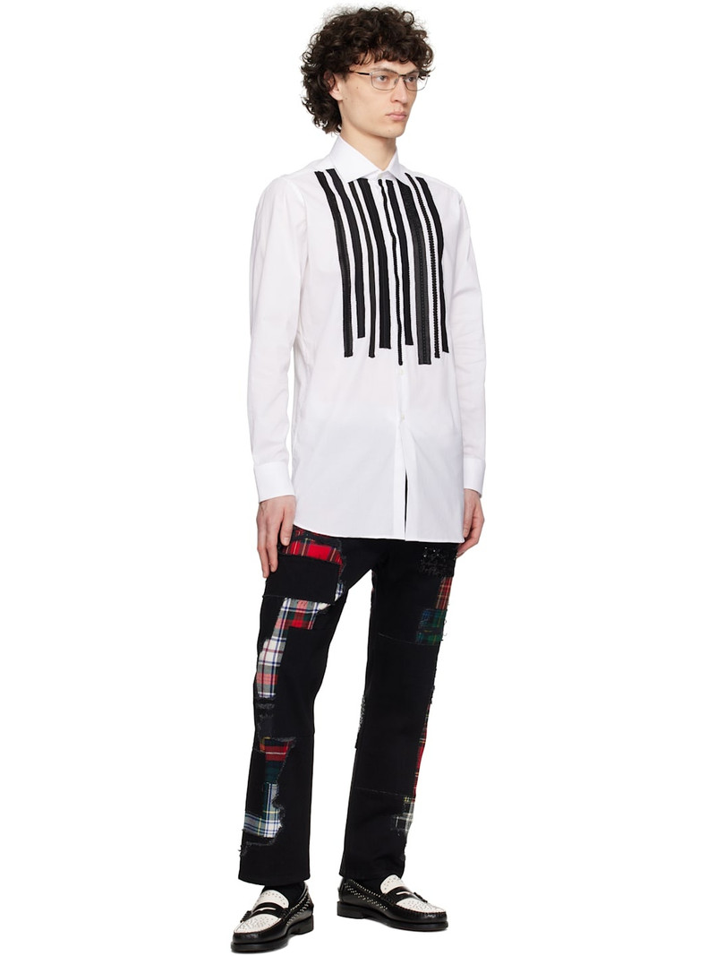 Junya Watanabe MAN Black Patchwork Jeans outlook