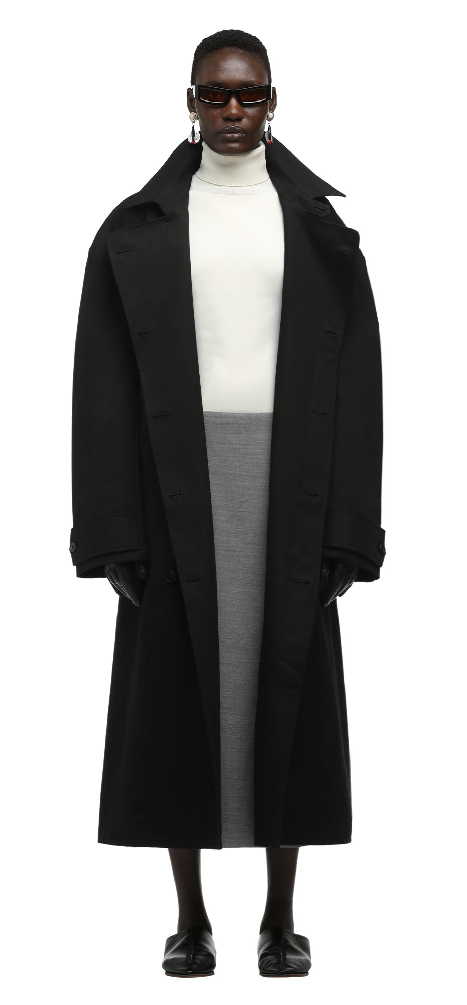 CLASSIC TRENCH BLACK - 3