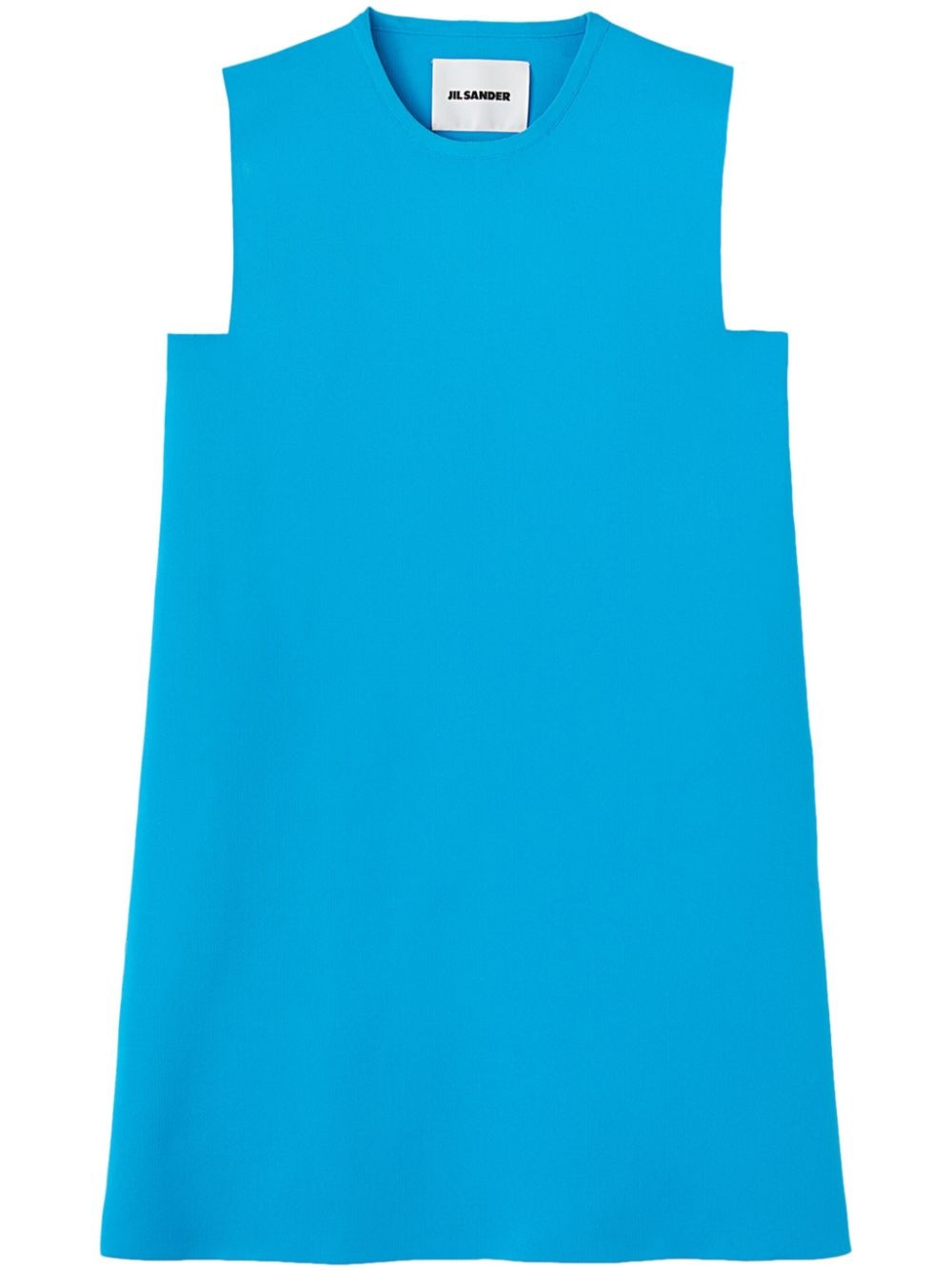 sleeveless shift dress - 1