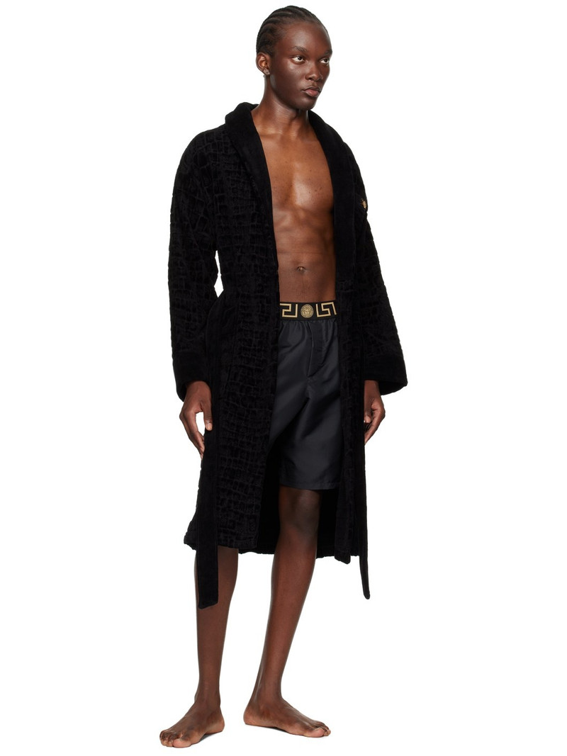 VERSACE Black Icon Robe outlook