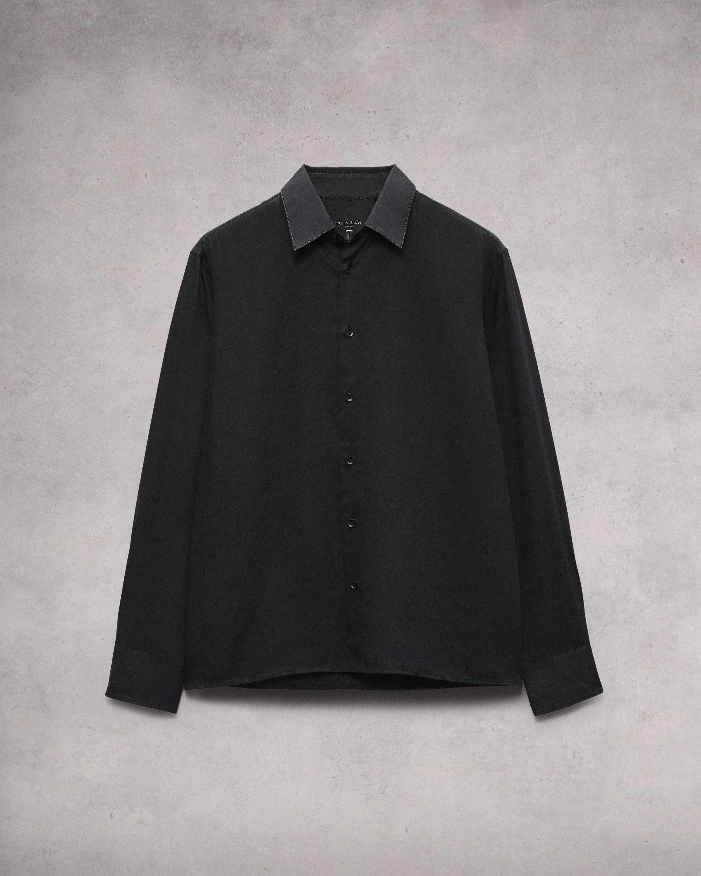 Dalton Twill Long Sleeve Shirt
Relaxed Fit Button Down - 1