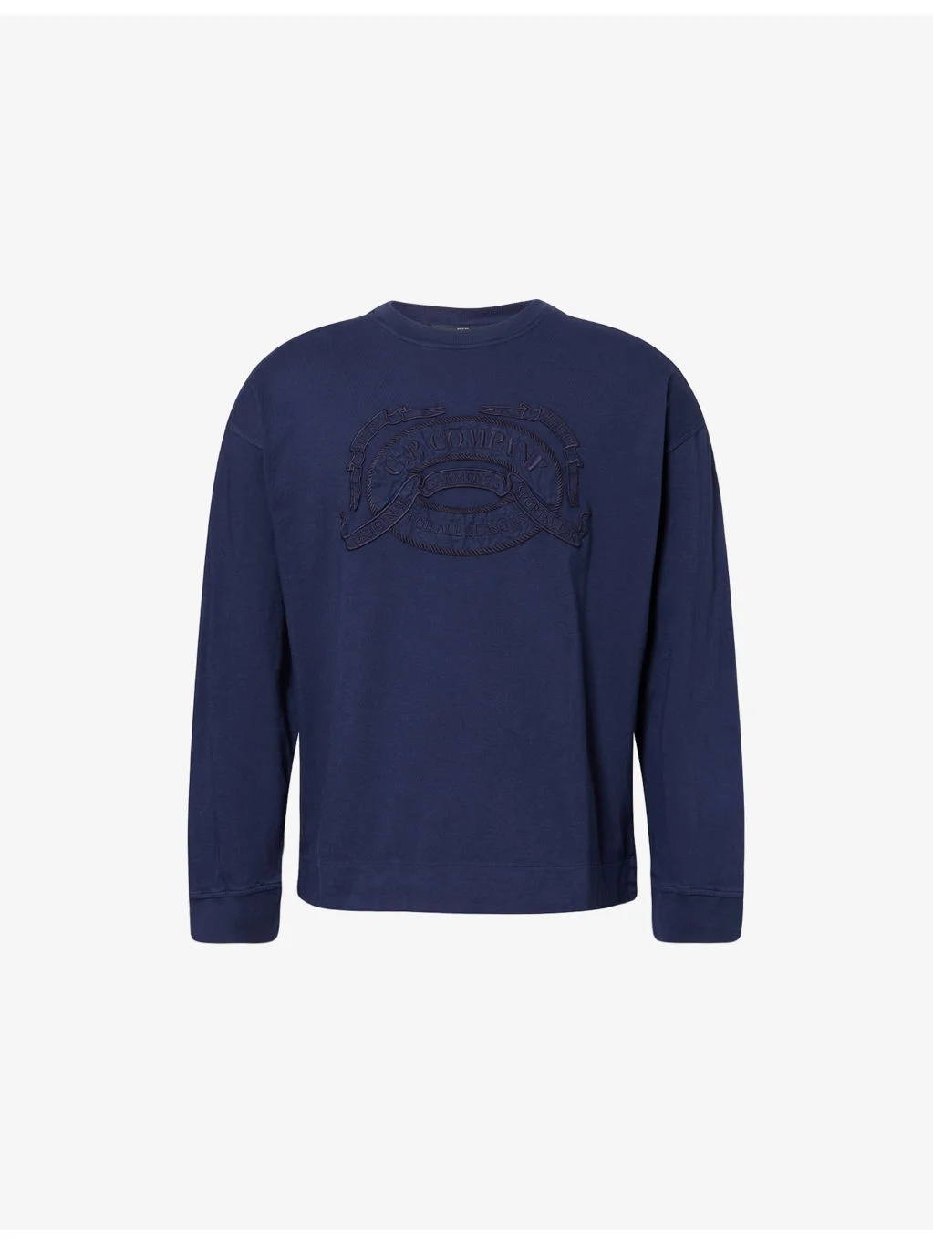 Brand-Embroidered Cotton T-Shirt - 1