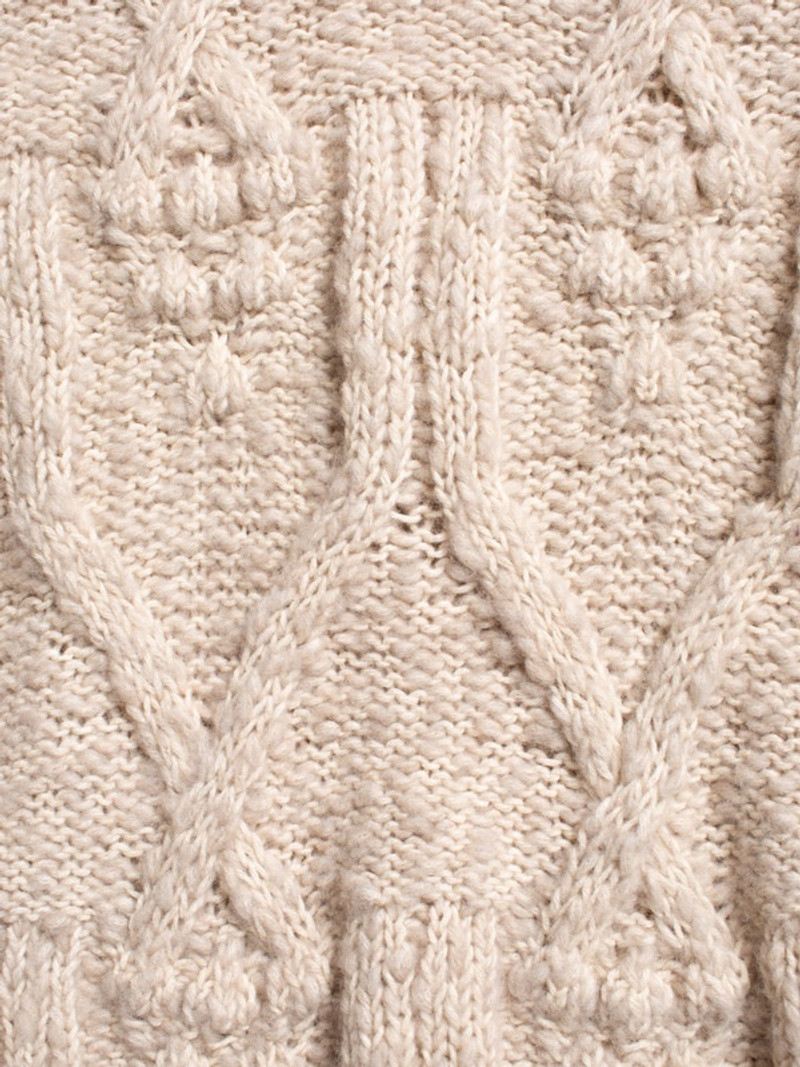Elsa Cable Knit Oat 5