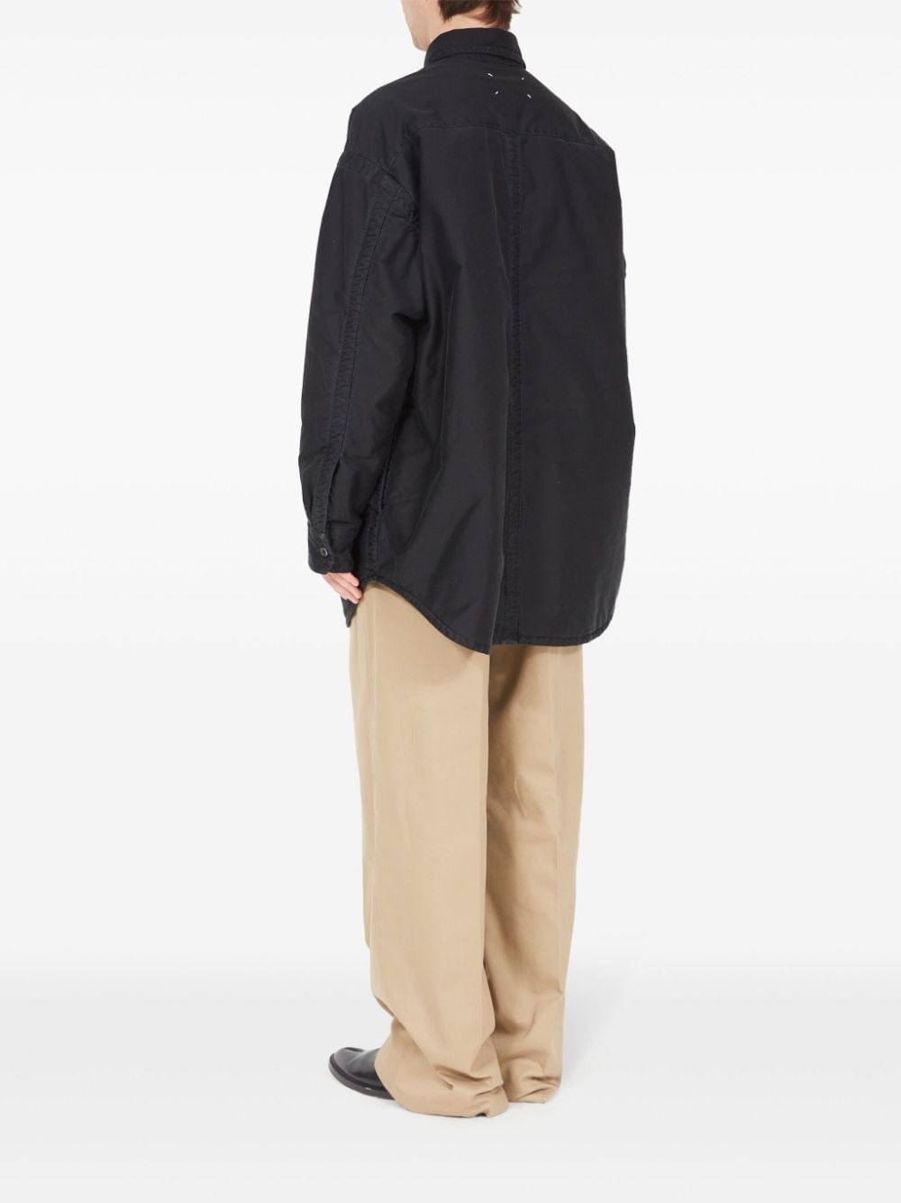 long-sleeve cotton shirt - 5