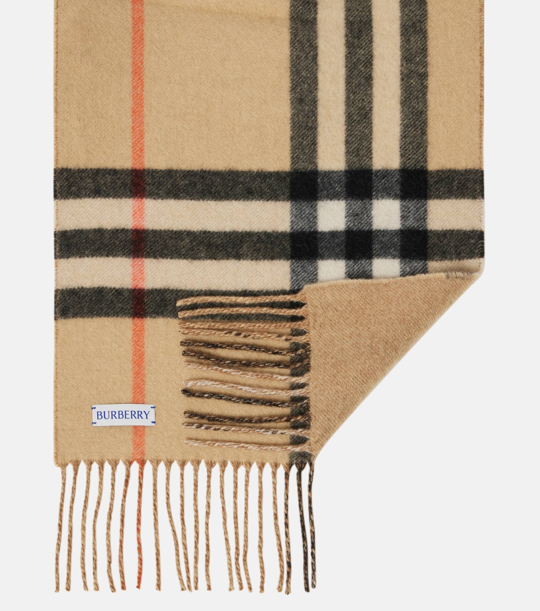 Burberry Check EKD cashmere scarf - 5