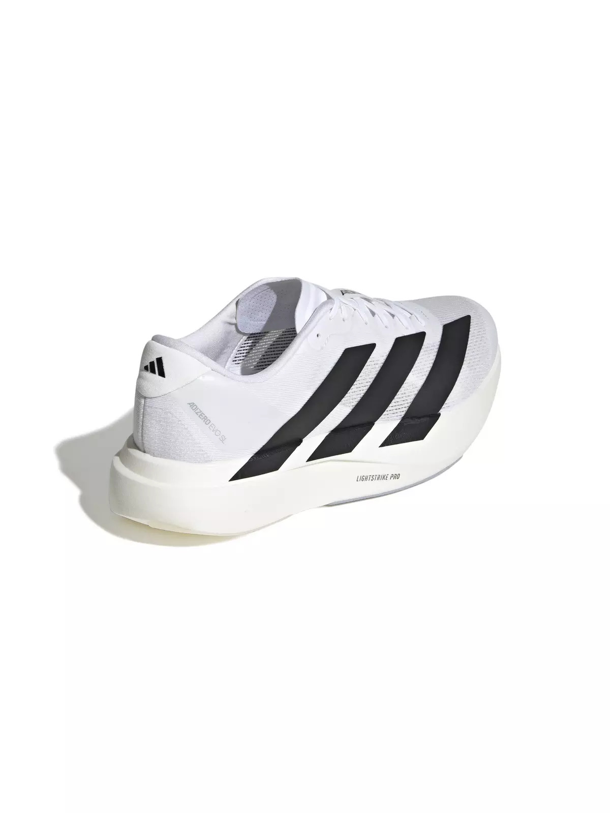 Adizero Evo SL "Ftwr White/Core Black" Men's Running Shoe - 6