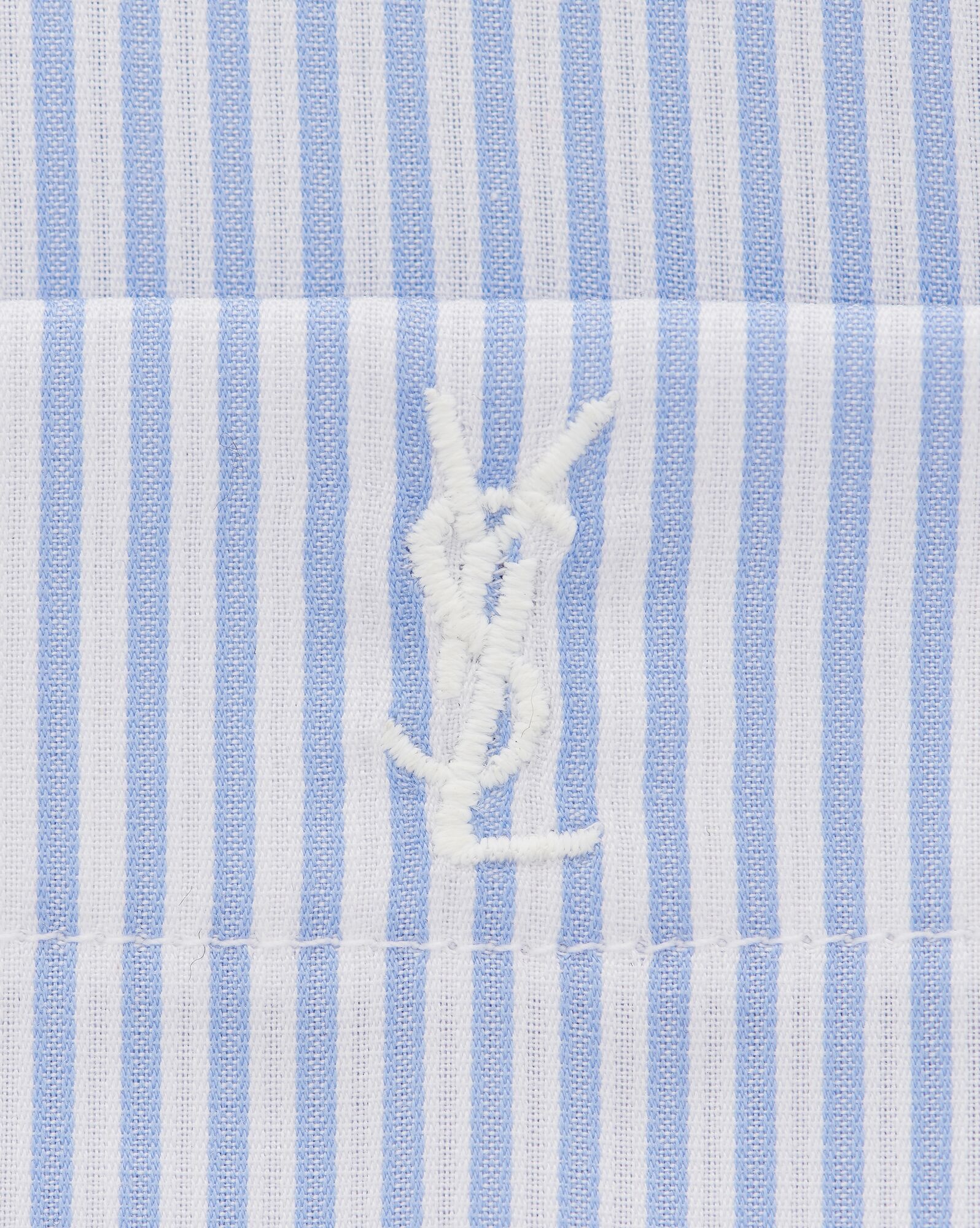 cassandre shirt in striped cotton poplin - 4