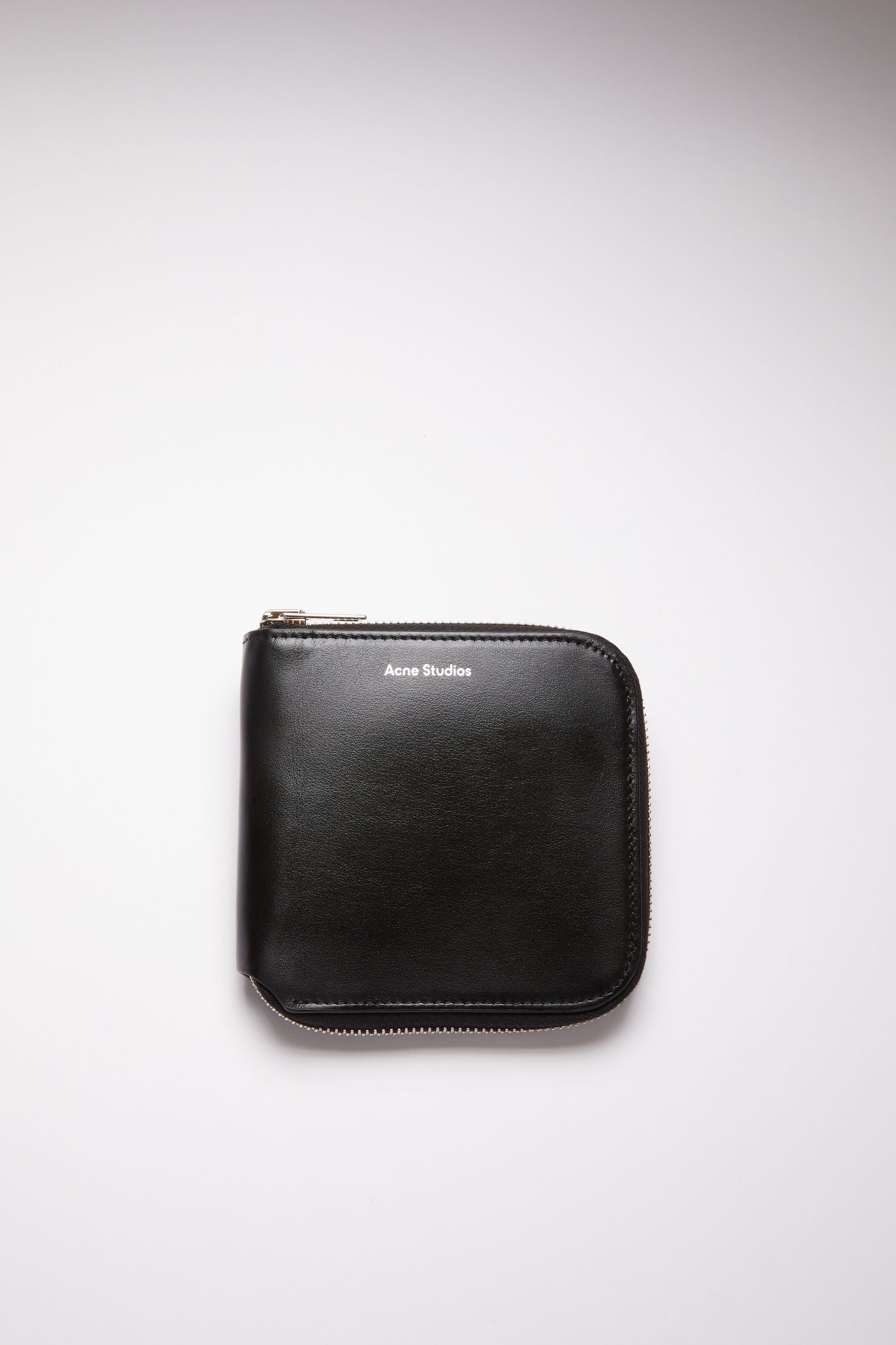 Zippered wallet - Black - 1