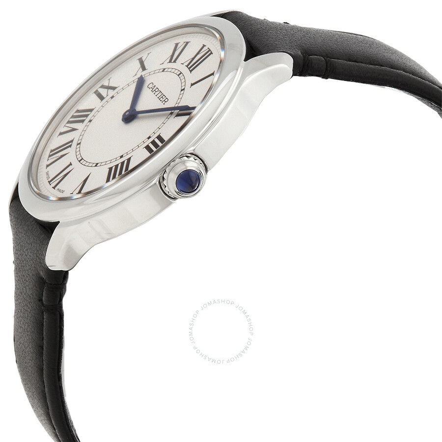 Cartier Ronde Must De Cartier Quartz Silver Dial Men's Watch WSRN0031 - 2