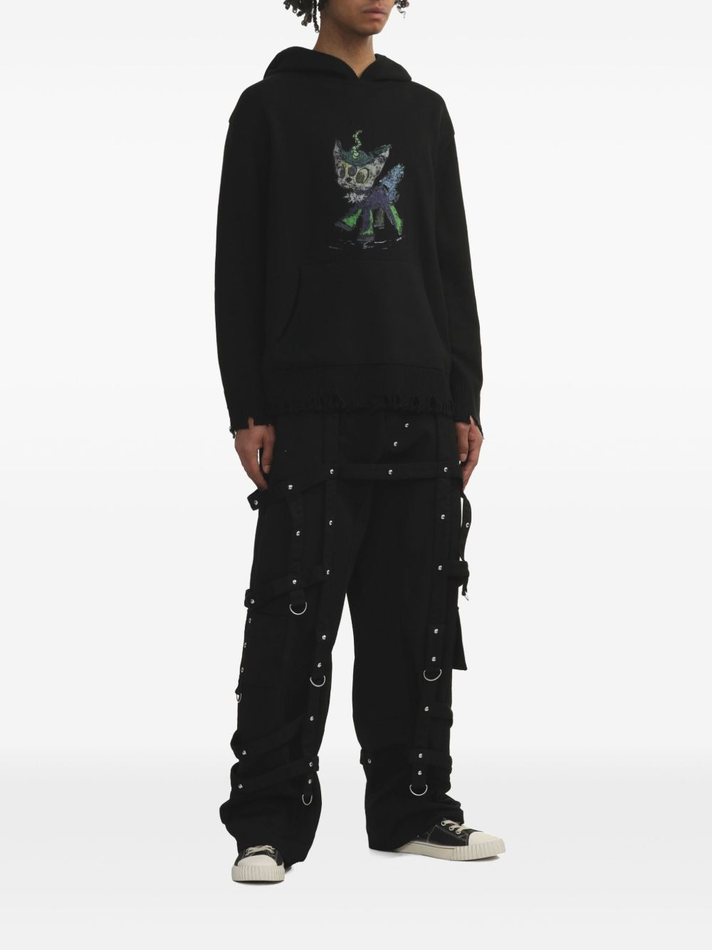 Grunge Monster Pony hoodie - 2