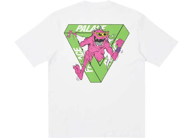 PALACE Palace M-Zone Mutant Ripper T-shirt White outlook