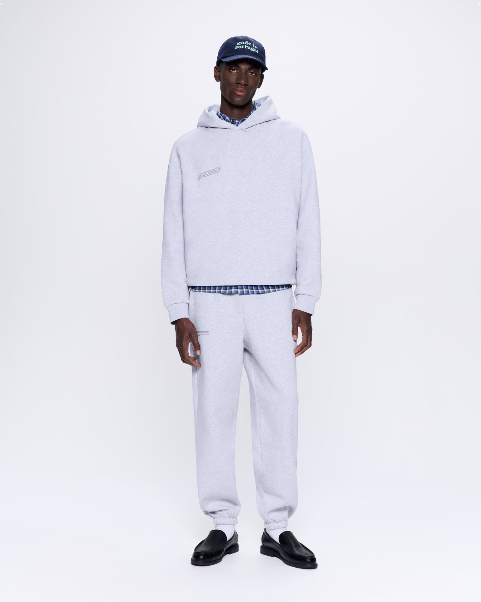 Mens 365 Heavyweight Track Pants - Grey Marl - 2