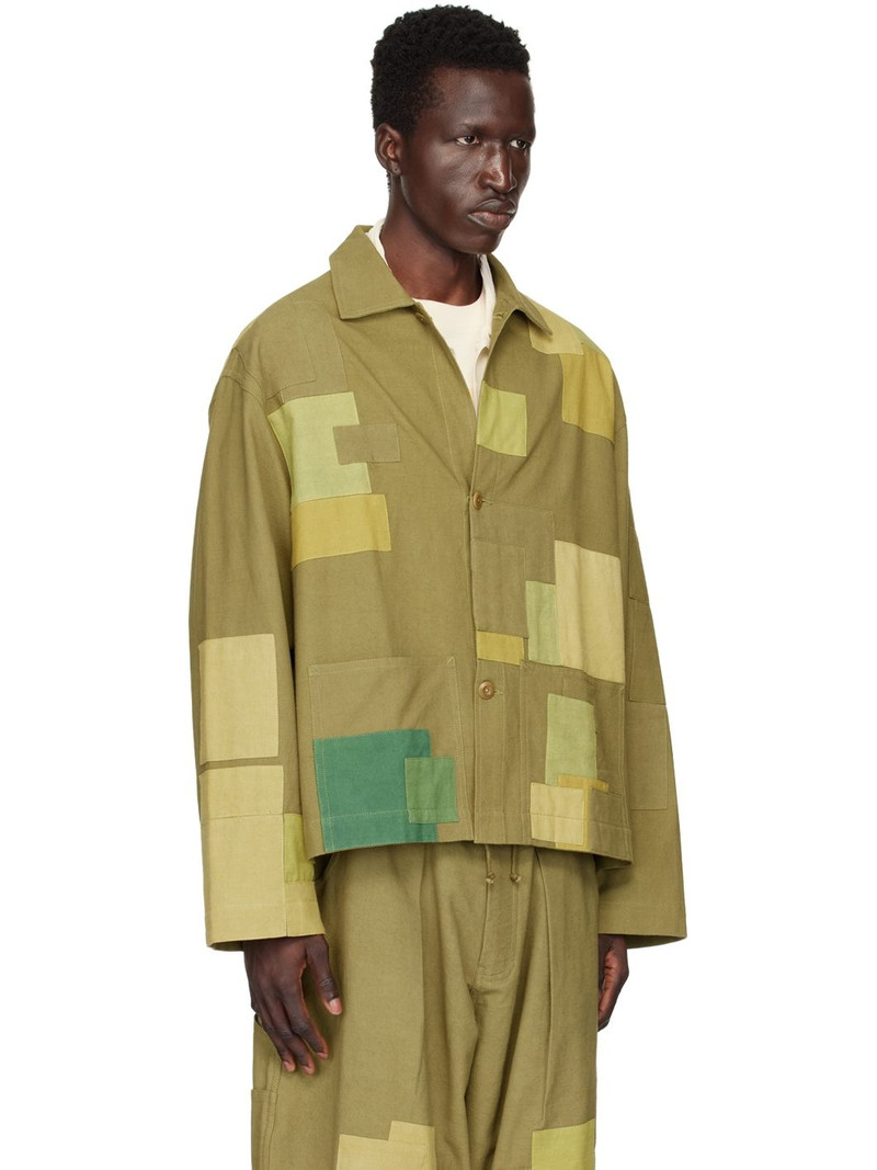 Khaki Short On Time Jacket 2