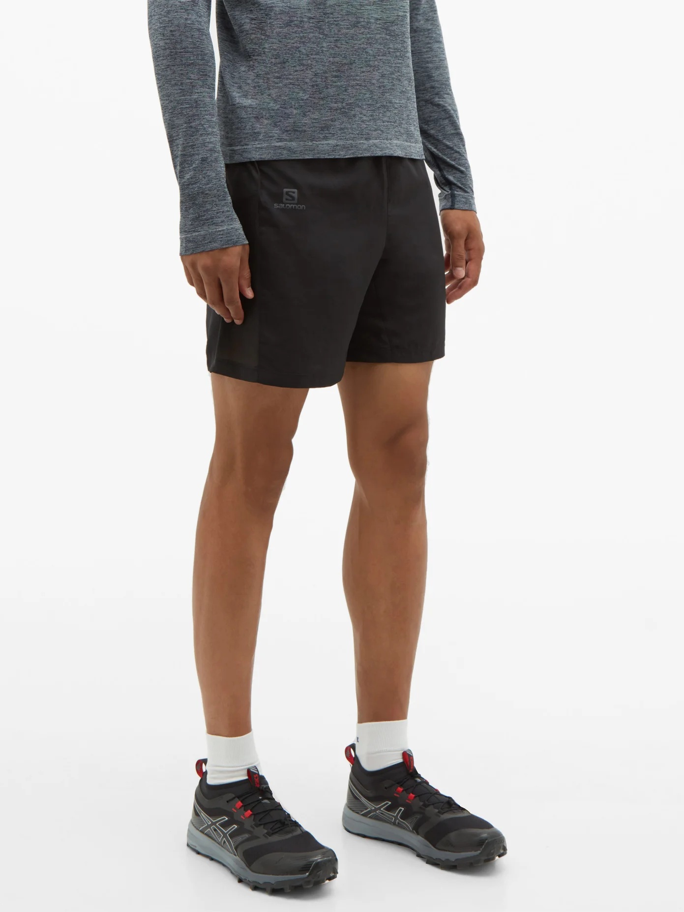 Agile mesh-panel performance shorts - 6