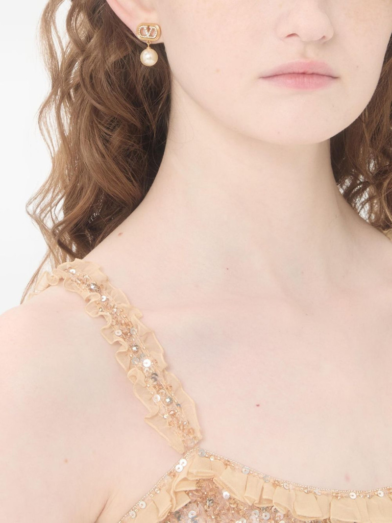 Valentino Vlogo Signature earrings outlook